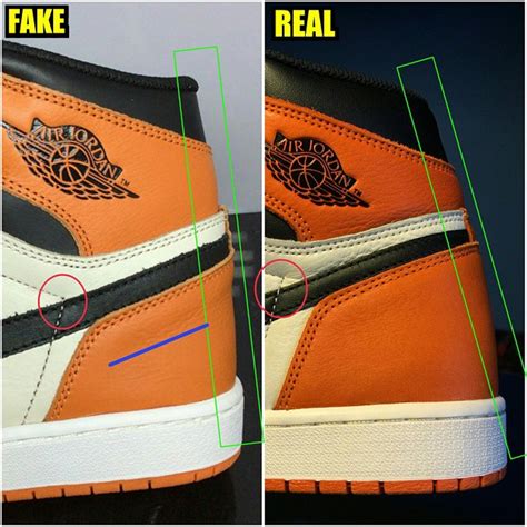 fake air jordan 1 shattered backboard shoe laces|how to check for fake jordans.